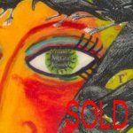 Raven-haired Girl - SOLD